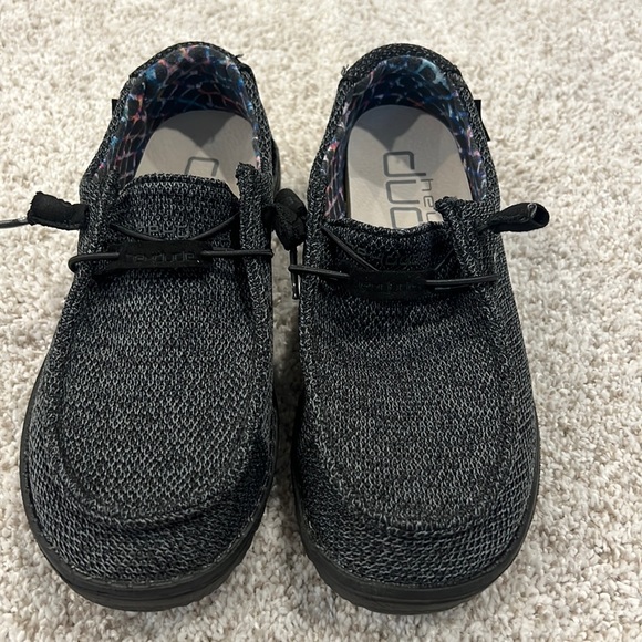 Hey Dude Shoes Black Womens Hey Dudes Size 7 Poshmark